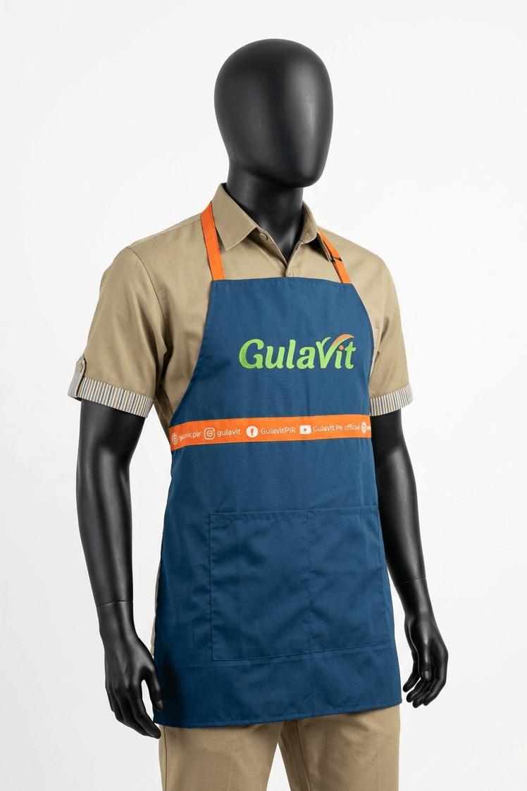baju seragam apron