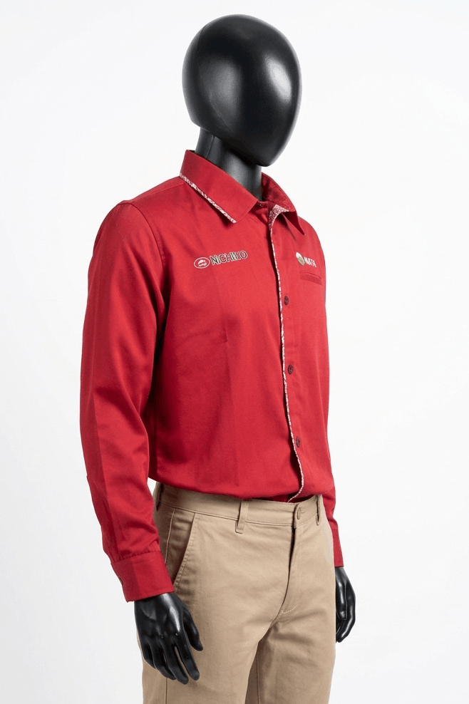 baju seragam pabrik