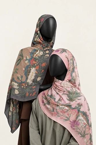hijab printing custom
