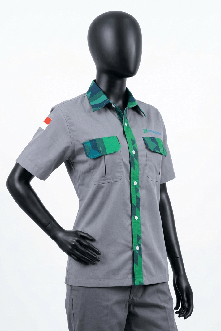 kemeja pdl lengan pendek