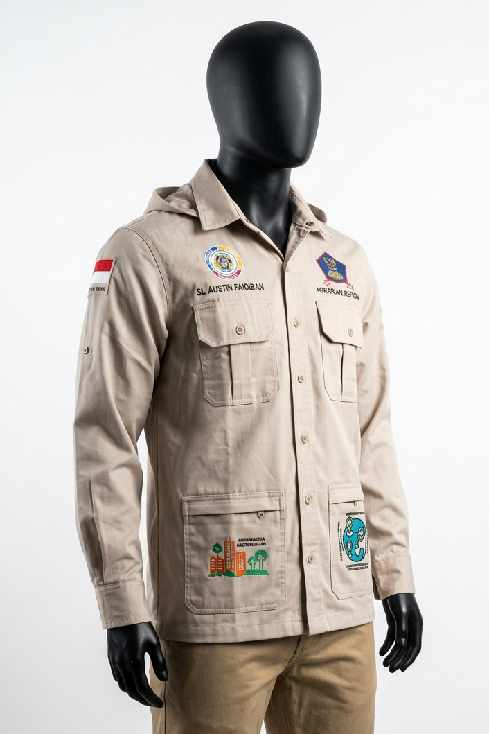 kemeja pdh custom